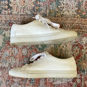 Koio Capri Leather Sneakers Triple White 36